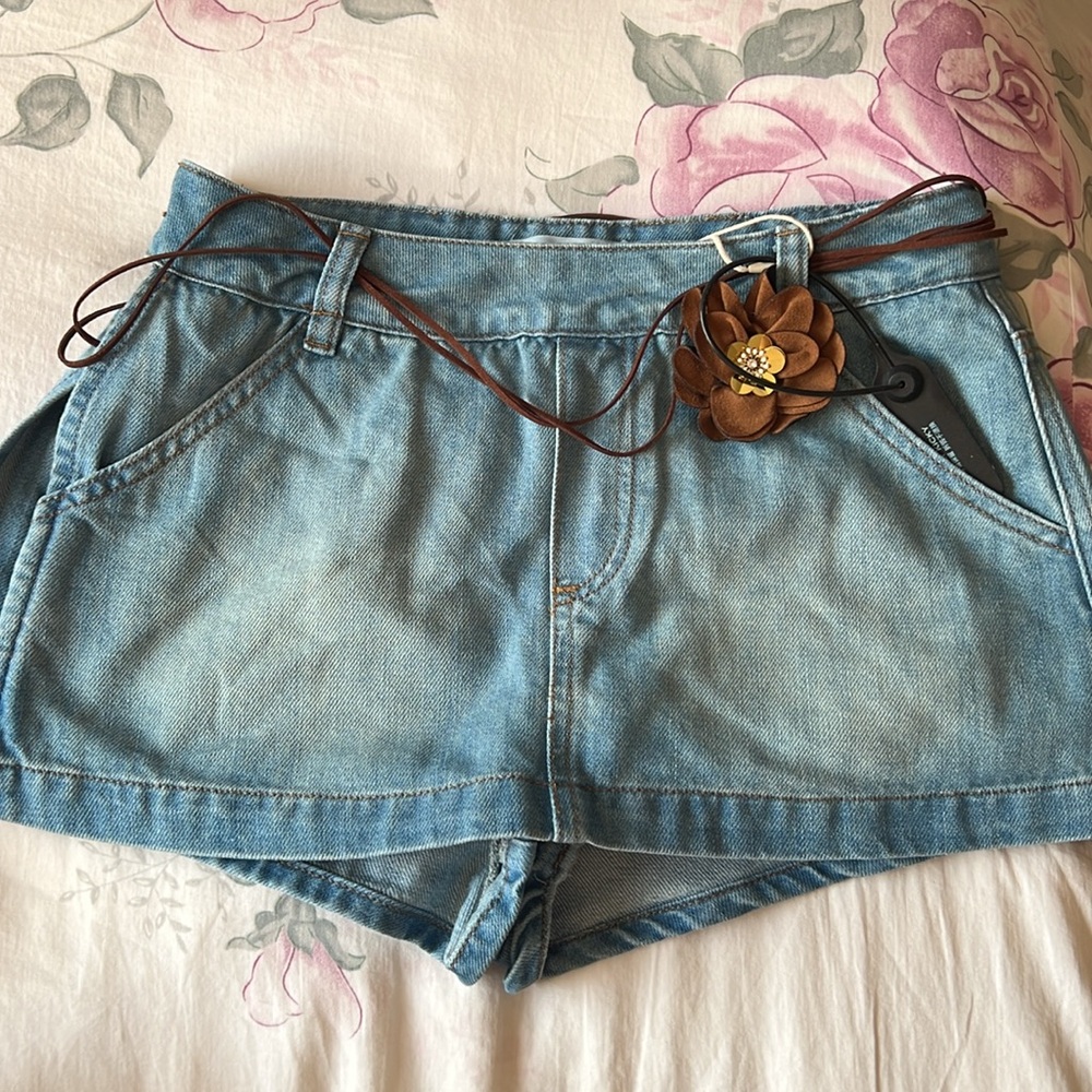 PUKI Denim Skort Set Size Small - Picture 4 of 4